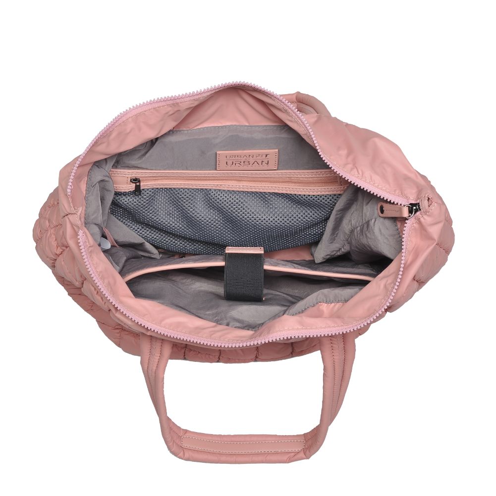 Urban Expressions Breakaway - Puffer Tote 840611119872 View 8 | Pastel Pink