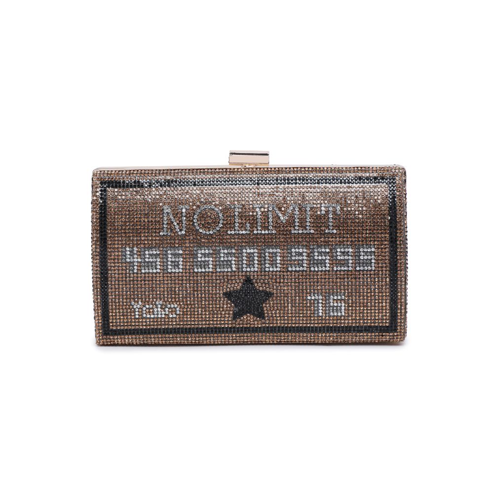 Product Image of Urban Expressions Vegas Minaudiere 818209012775 View 7 | Gold