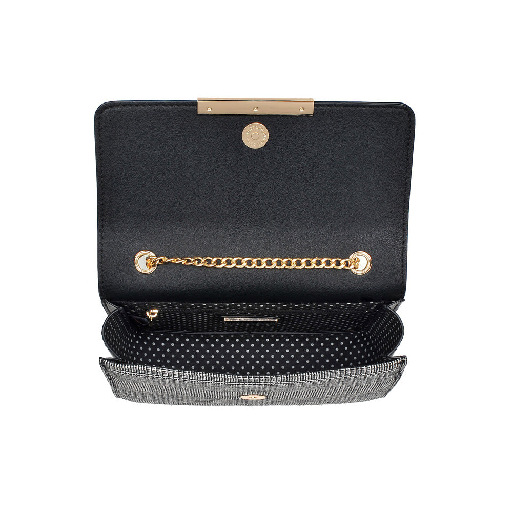 Woman wearing Black Urban Expressions Montgomery Crossbody 840611154002 View 9 | Black