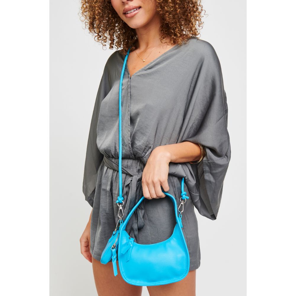 Woman wearing Azure Urban Expressions Ruby Crossbody 840611181640 View 1 | Azure