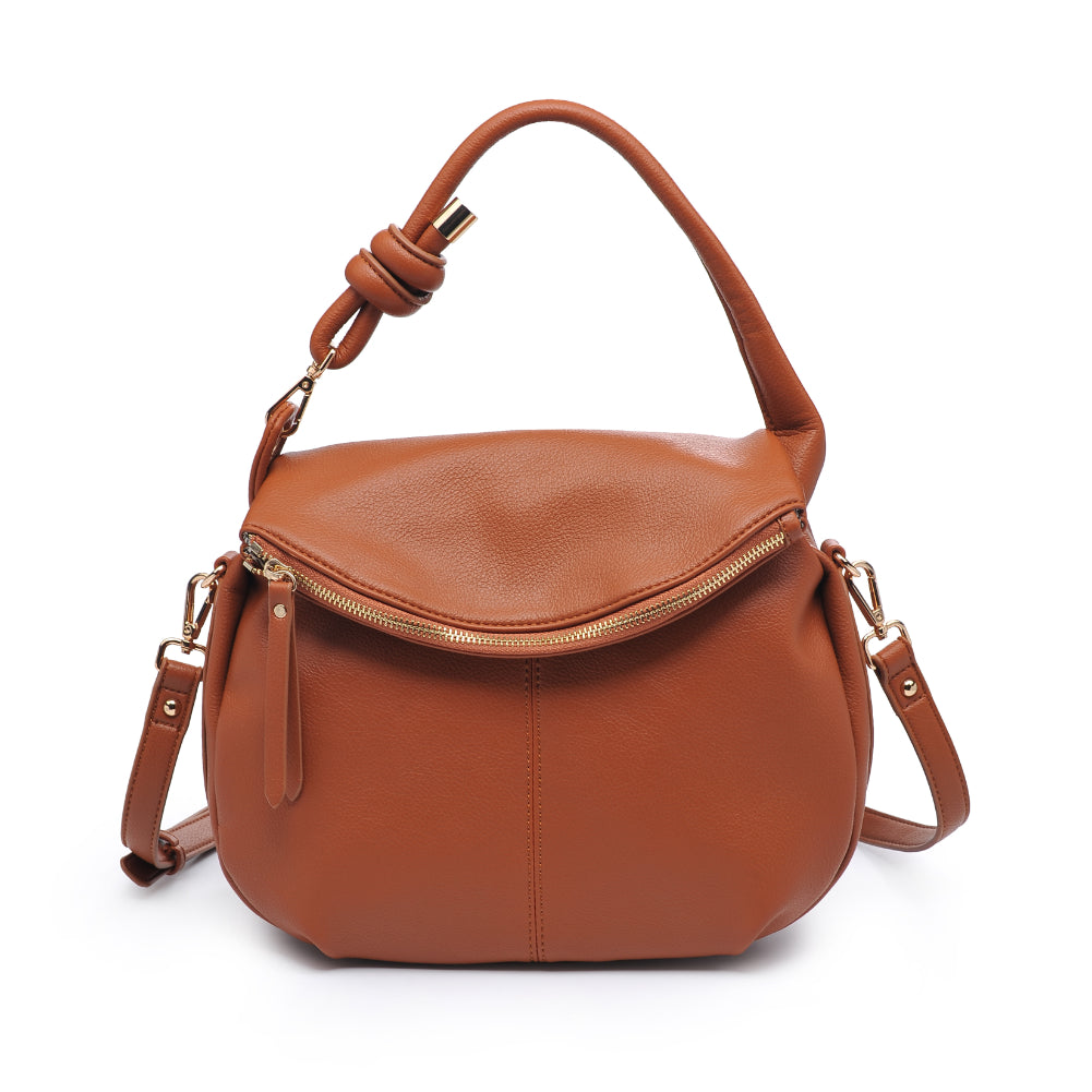 Product Image of Urban Expressions Layla Messenger 840611179036 View 5 | Tan