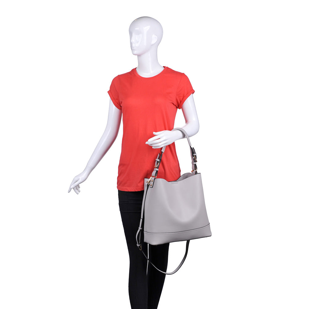 Woman wearing Grey Urban Expressions Cindy Hobo NA-840611160324 View 1 | Grey