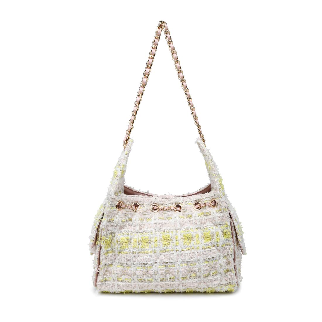 Woman wearing Pink Multi Urban Expressions Paisely Shoulder Bag 840504208485 View 7 | Pink Multi