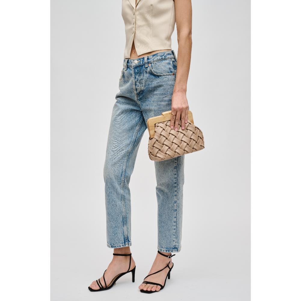 Woman wearing Natural Urban Expressions Matilda Clutch 840611192103 View 2 | Natural