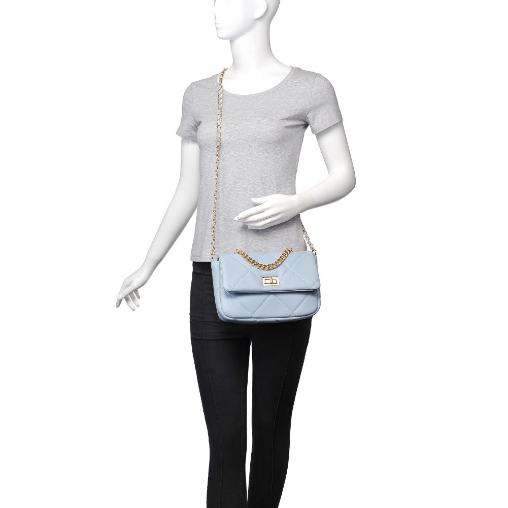 Product Image of Urban Expressions Emily Crossbody 840611178978 View 5 | Sky Blue