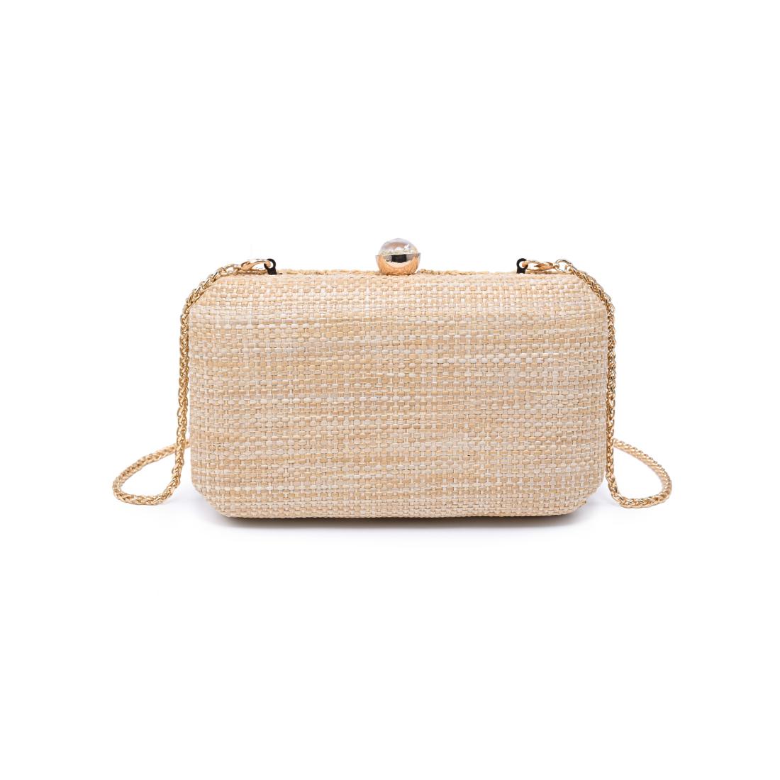 Urban Expressions Carter Evening Bag 840504204661 View 7 | Natural