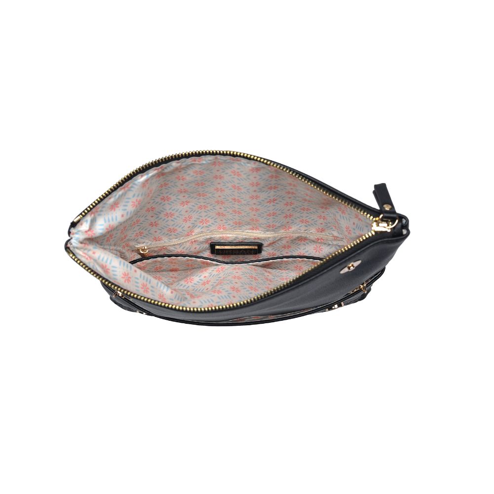Product Image of Urban Expressions Skylar Clutch 840611169495 View 4 | Black