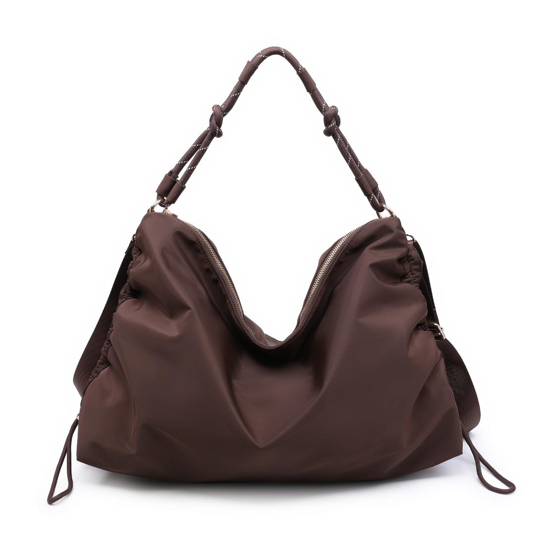 Urban Expressions Jensen Tote 840504215209 View 2 | Chocolate