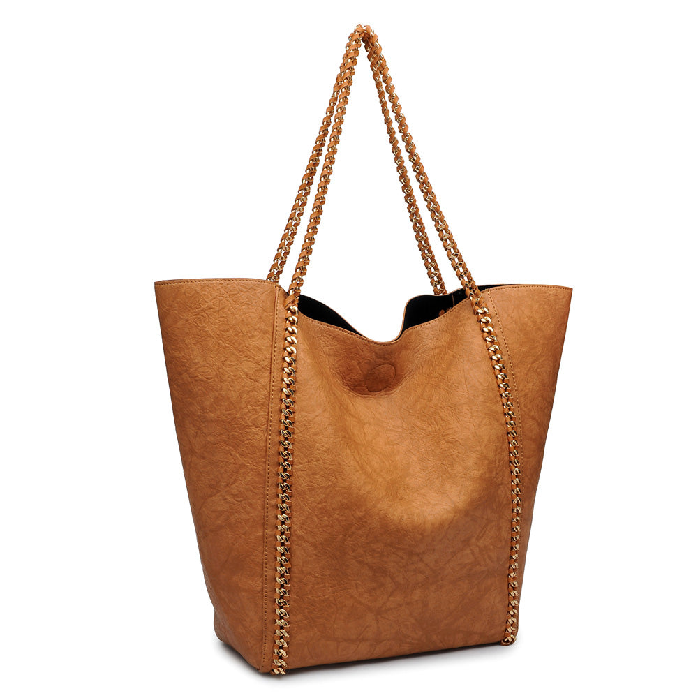 Product Image of Urban Expressions Matilda Tote 840611148230 View 1 | Tan