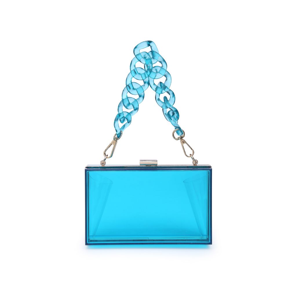 Product Image of Urban Expressions Lizzo Evening Bag 840611168375 View 1 | Blue