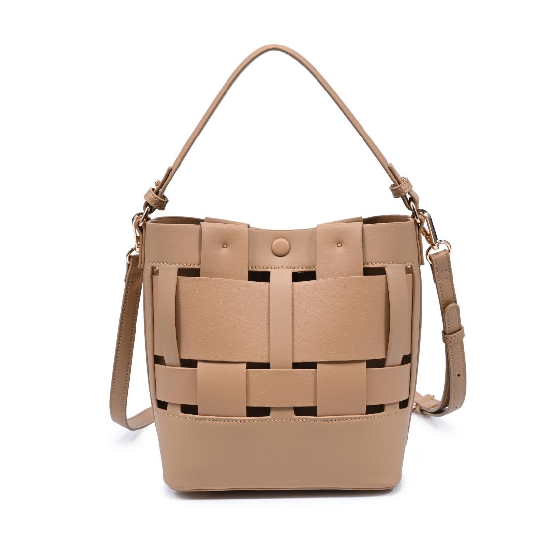 Woman wearing Natural Urban Expressions Parker Crossbody 840504205477 View 7 | Natural