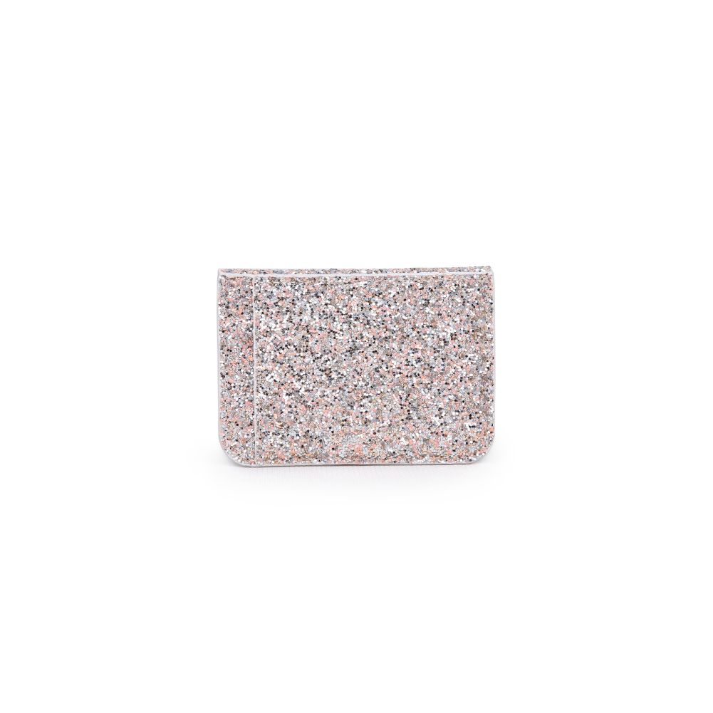 Product Image of Urban Expressions Fifi Confetti Card Holder NA-840611164858 View 3 | Nude Multi
