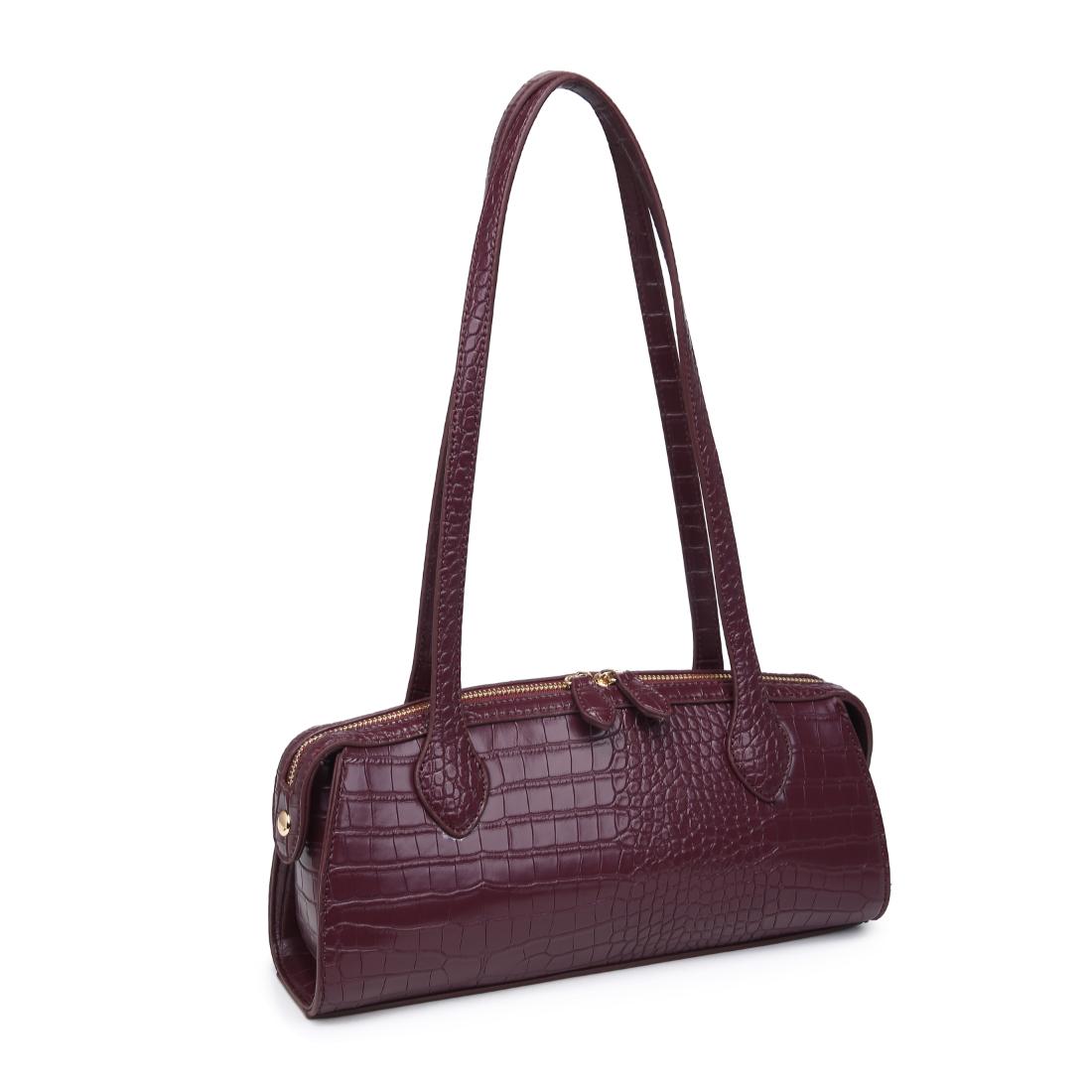 Product Image of Urban Expressions Nessa Shoulder Bag 840611199713 View 6 | Wine