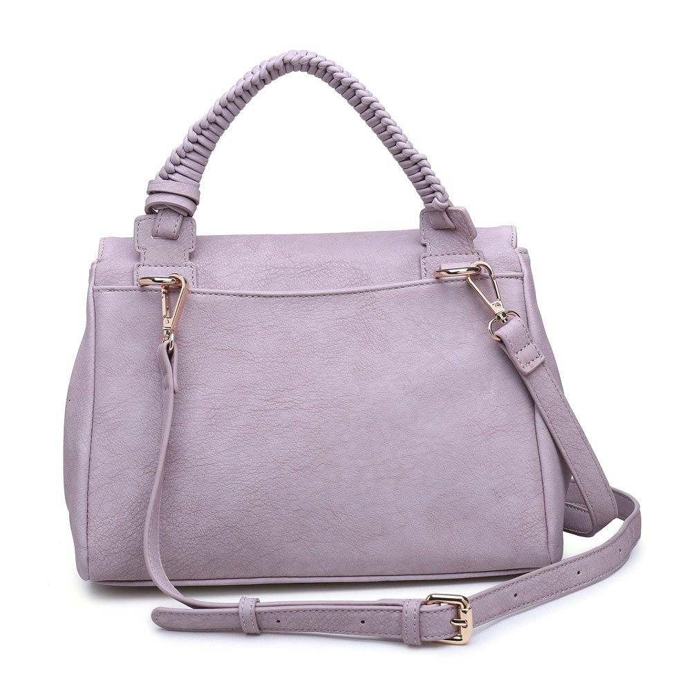 Product Image of Urban Expressions Jonah Satchel 840611144881 View 3 | Lavender