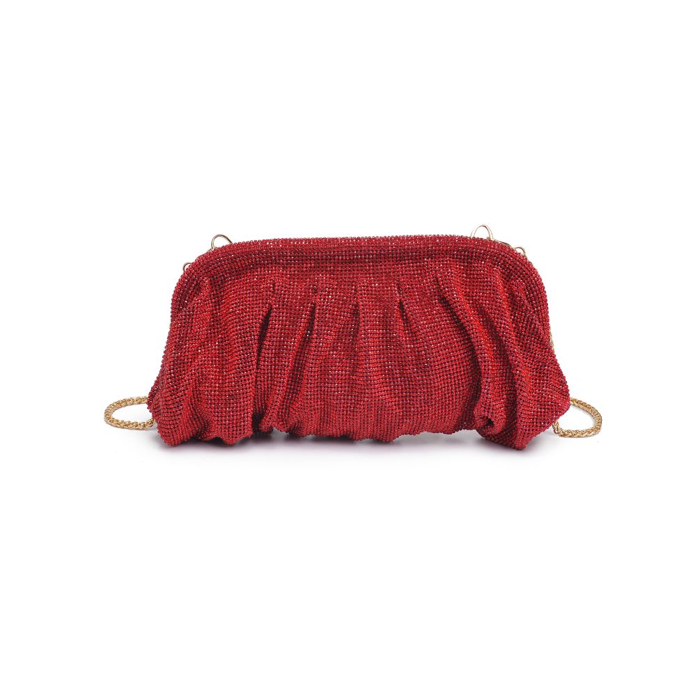 Woman wearing Red Urban Expressions Irina Evening Bag 840611109408 View 5 | Red