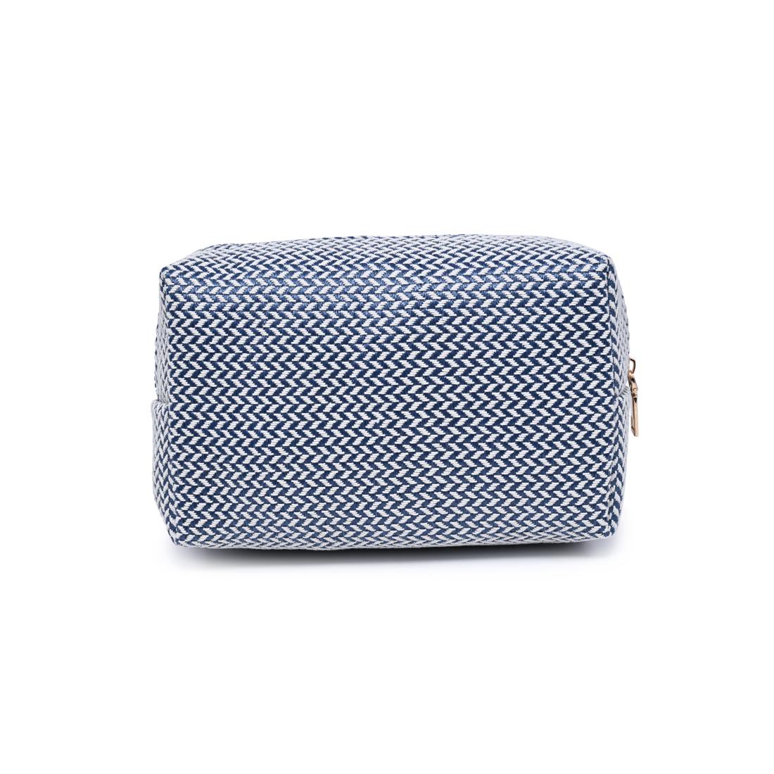 Urban Essentials Switchback Cosmetic & Travel Organizer Pouch 840504207570 View 7 | Navy