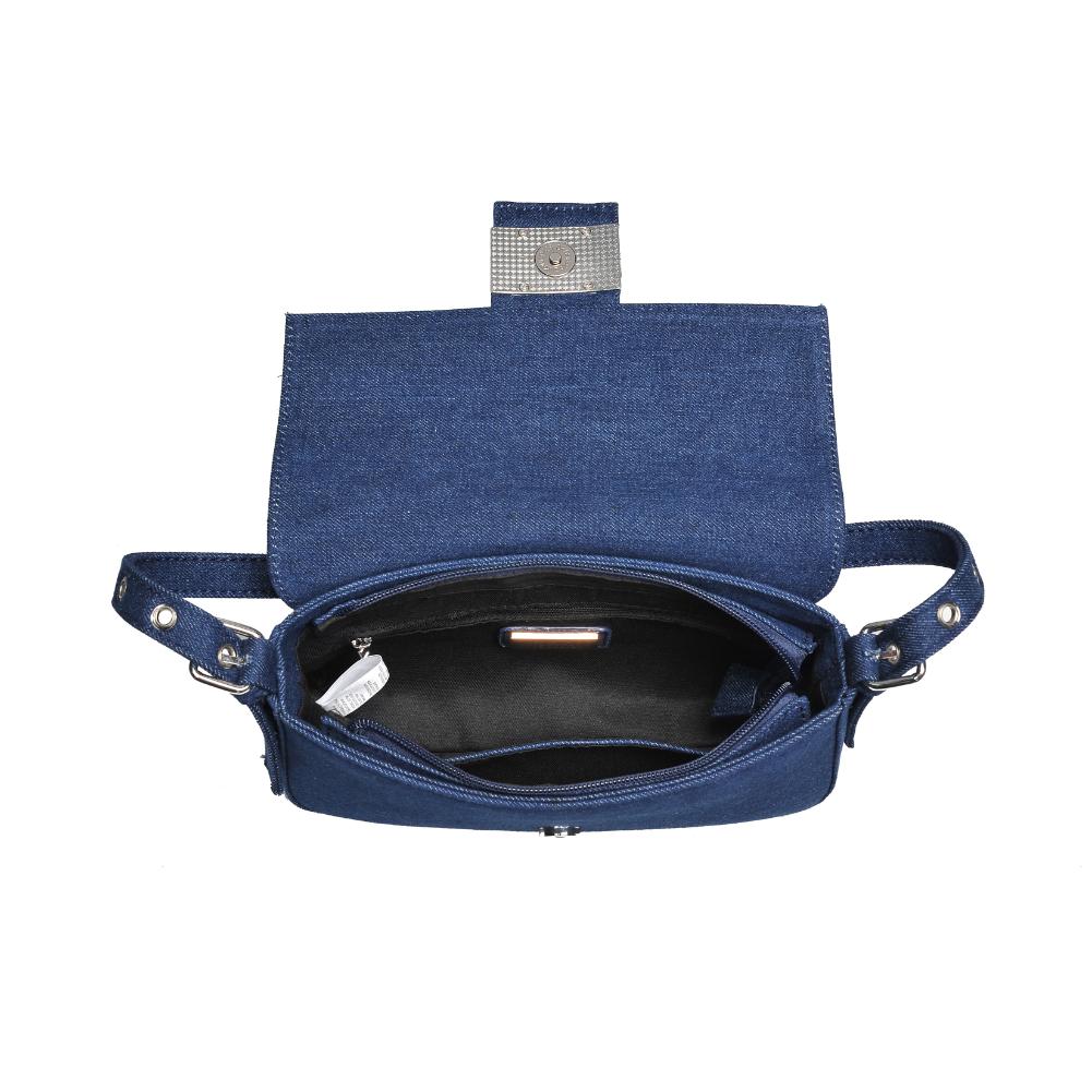 Product Image of Urban Expressions Beverly Crossbody 840611124845 View 8 | Denim
