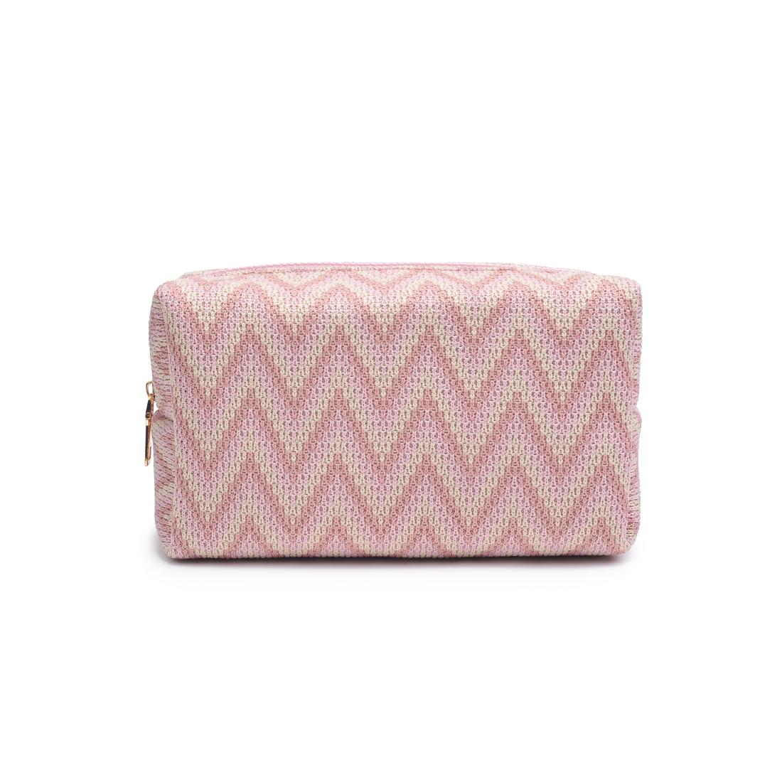 Urban Essentials V-Muse Cosmetic & Travel Organizer Pouch 840611197795 View 5 | Pink Multi