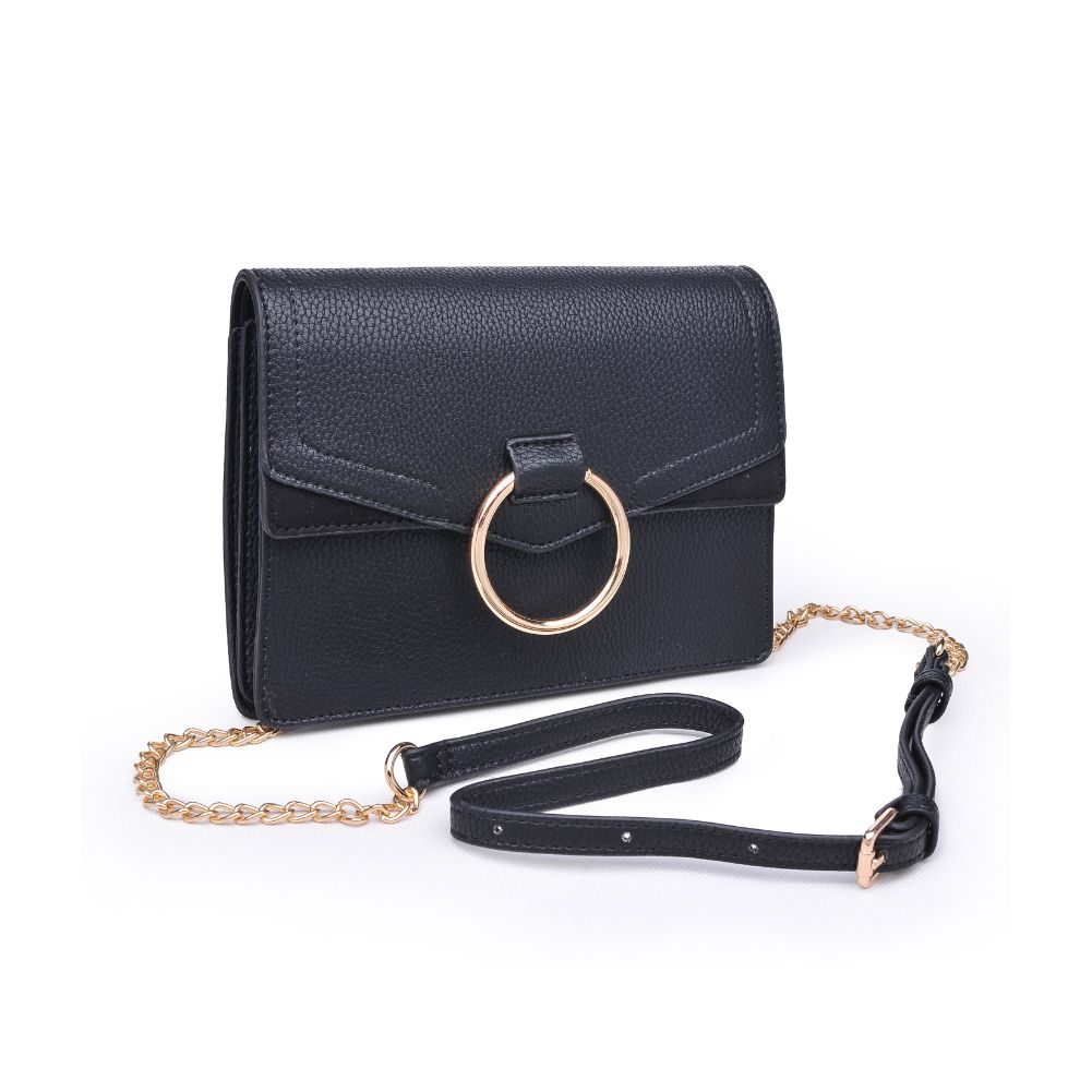 Product Image of Urban Expressions Ella Pebble Crossbody NA-840611162892 View 2 | Black