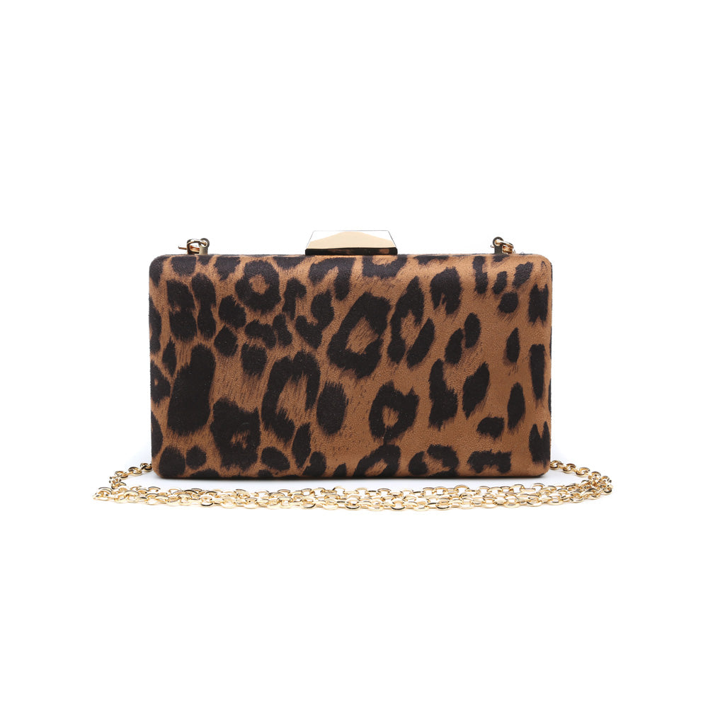 Product Image of Urban Expressions Flora Leopard Evening Bag NA-840611162250 View 1 | Leopard