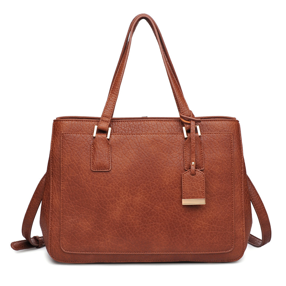 Product Image of Urban Expressions Banyan Satchel NA-840611153517 View 1 | Tan