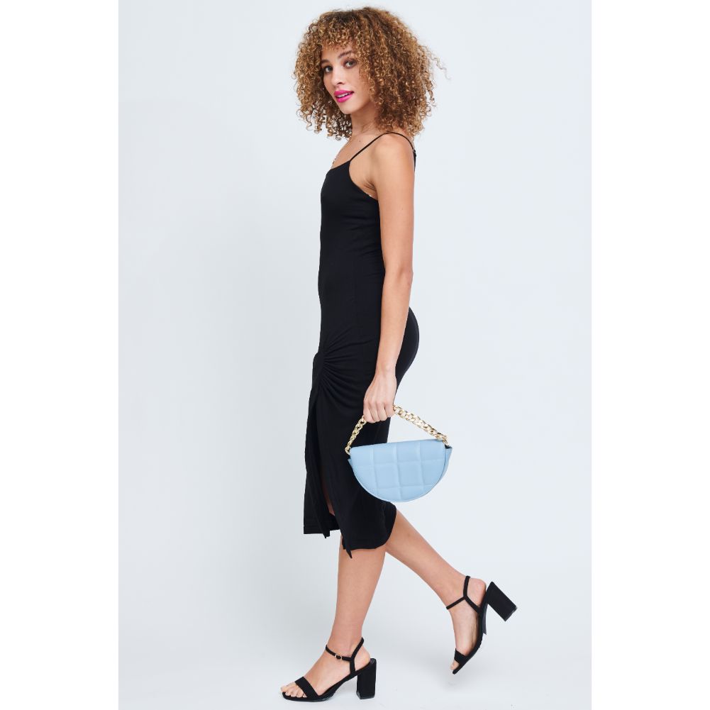 Woman wearing Blue Urban Expressions Natalie Crossbody 840611178633 View 3 | Blue