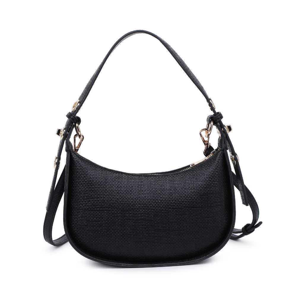 Product Image of Urban Expressions Rhoda Shoulder Bag 840611118523 View 7 | Black