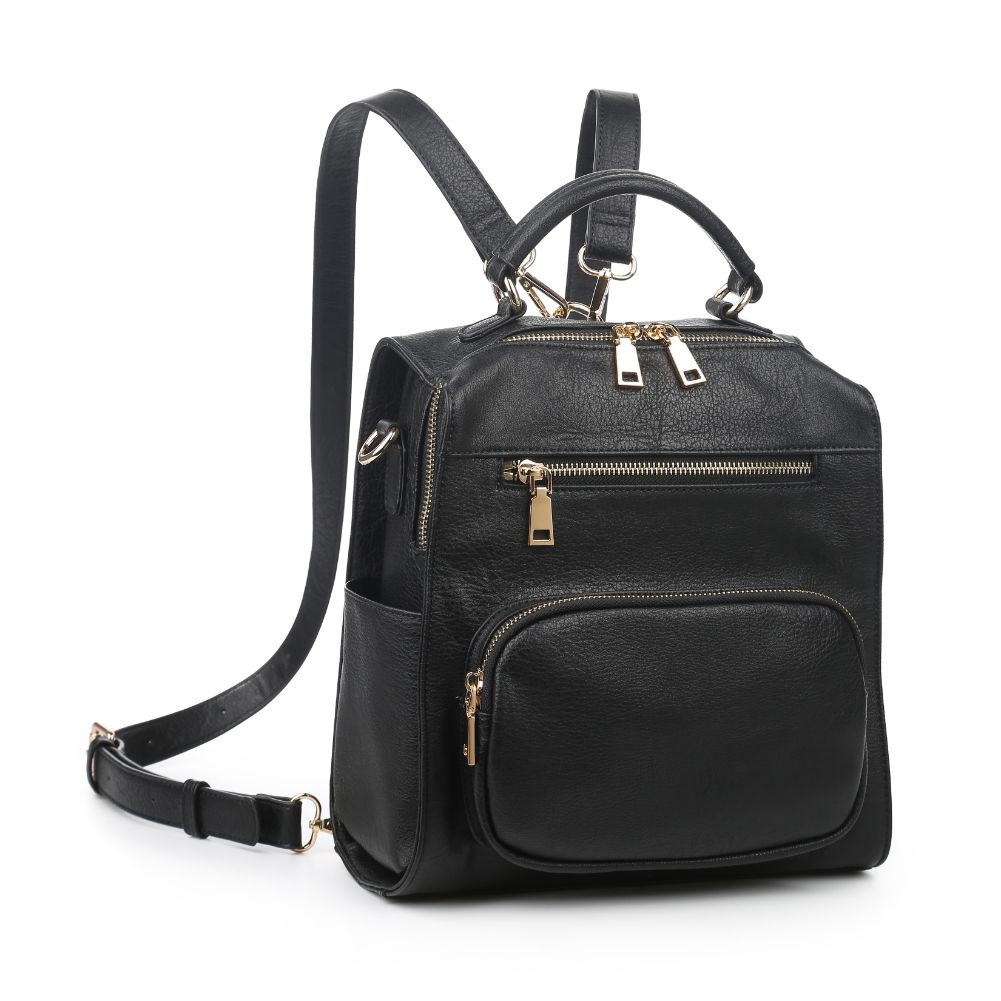 Product Image of Urban Expressions Miles Backpack NA-840611166722 View 2 | Black