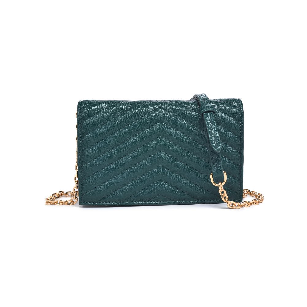 Product Image of Urban Expressions Muriel Crossbody 840611104618 View 7 | Hunter Green