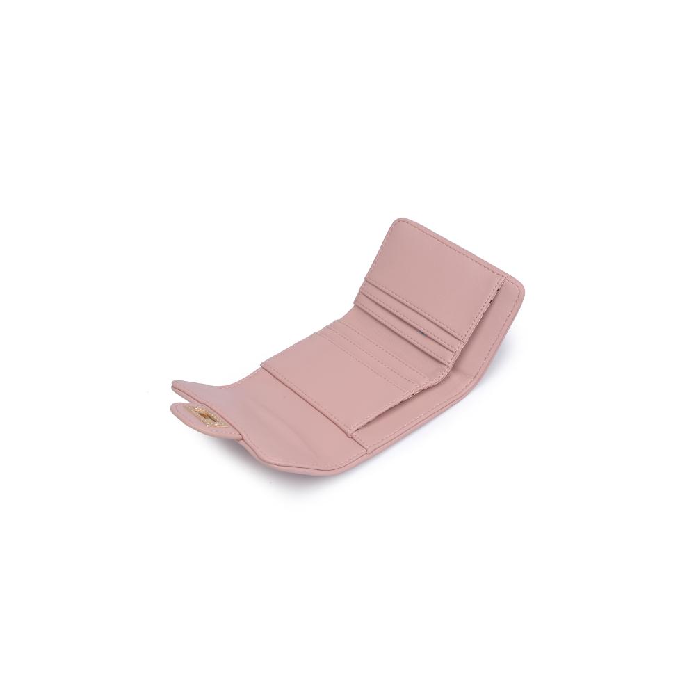 Woman wearing Rose Urban Expressions Shantel - Quilted Wallet 840611121844 View 9 | Rose