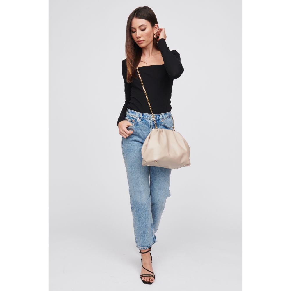 Woman wearing Natural Urban Expressions Yasmina Clutch 818209016308 View 3 | Natural