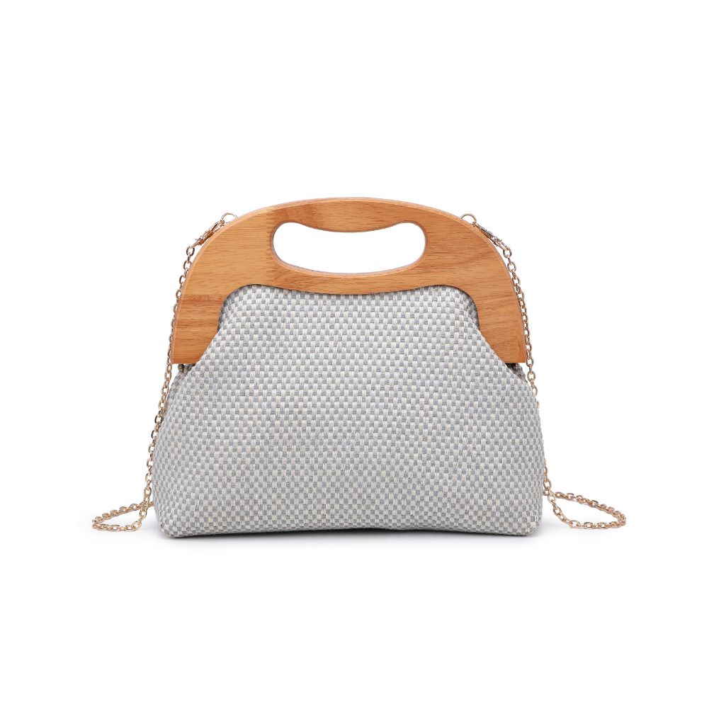 Product Image of Urban Expressions Java Clutch 840611100399 View 5 | Dusty Blue
