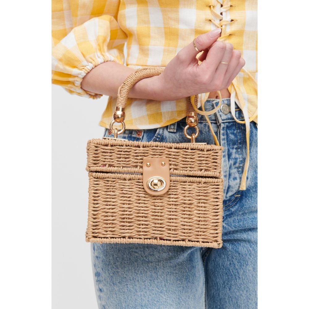 Woman wearing Natural Urban Expressions Whimsy Crossbody 840611118516 View 4 | Natural
