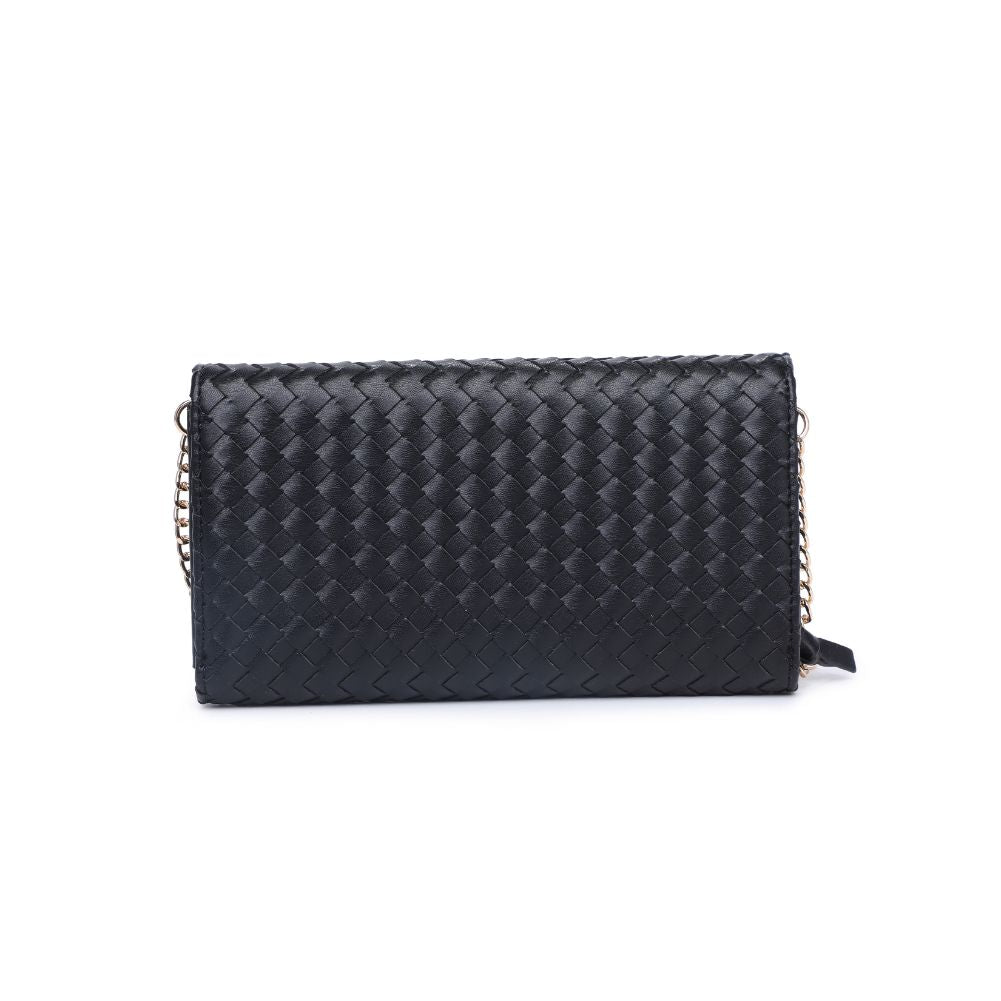Woman wearing Black Urban Expressions Wallis Crossbody 840611107503 View 7 | Black