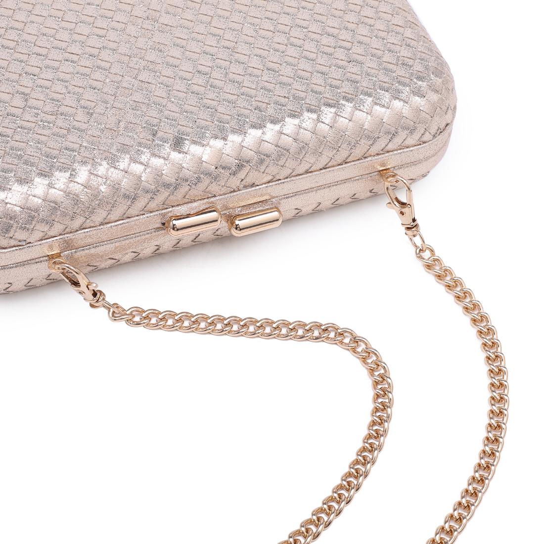 Urban Expressions Anna Evening Bag 840611199775 View 8 | Gold
