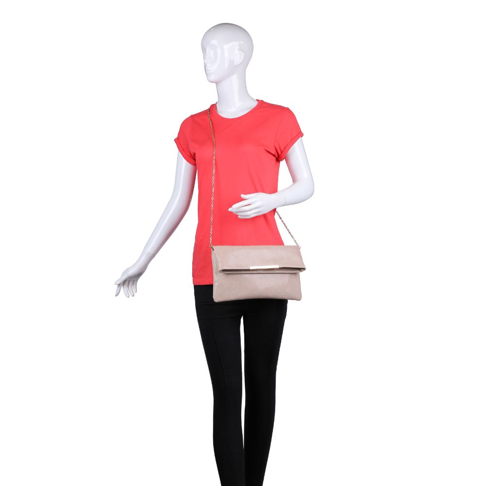 Product Image of Urban Expressions Amber Clutch NA-840611166135 View 5 | Nude