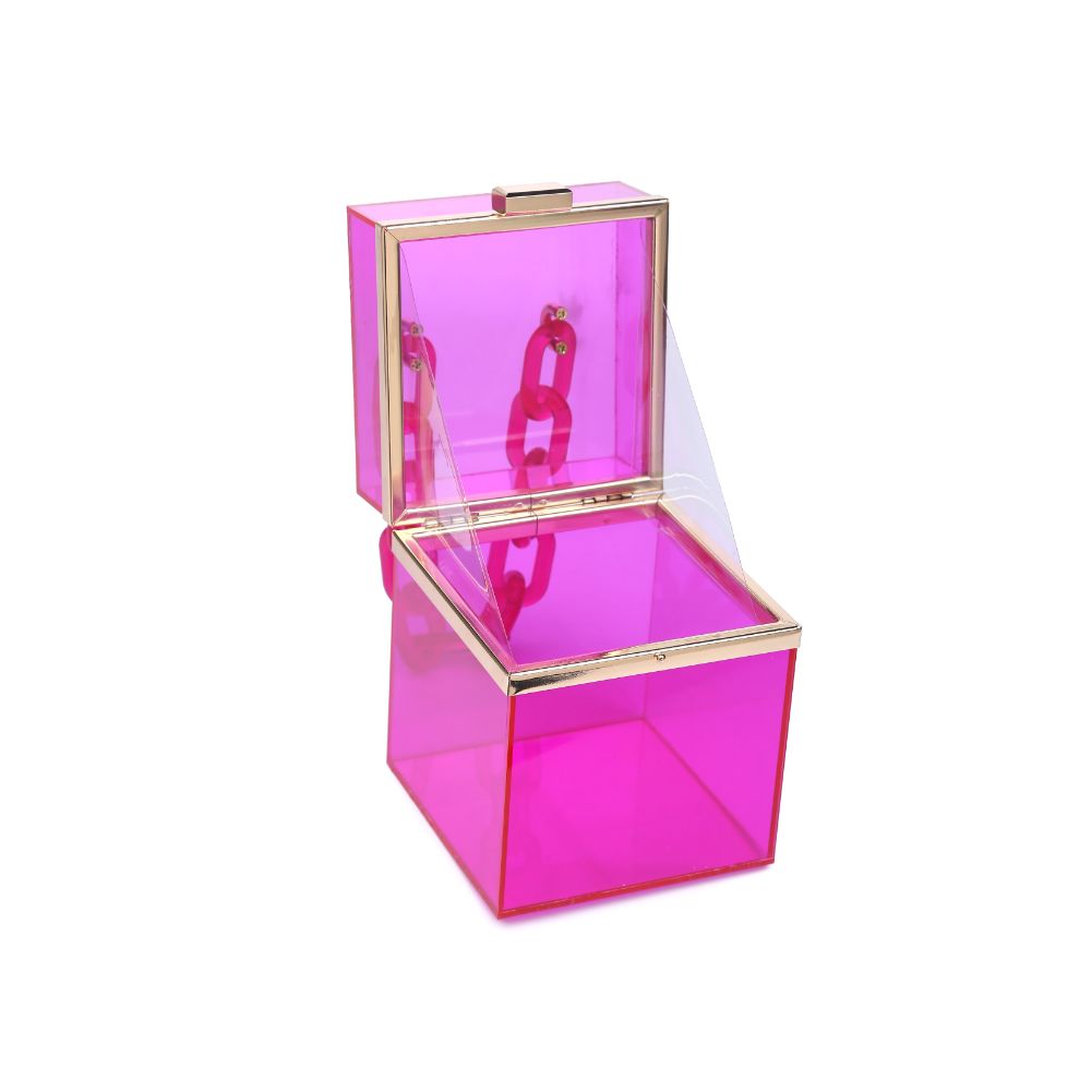 Product Image of Urban Expressions Cardi Evening Bag 840611167842 View 4 | Magenta