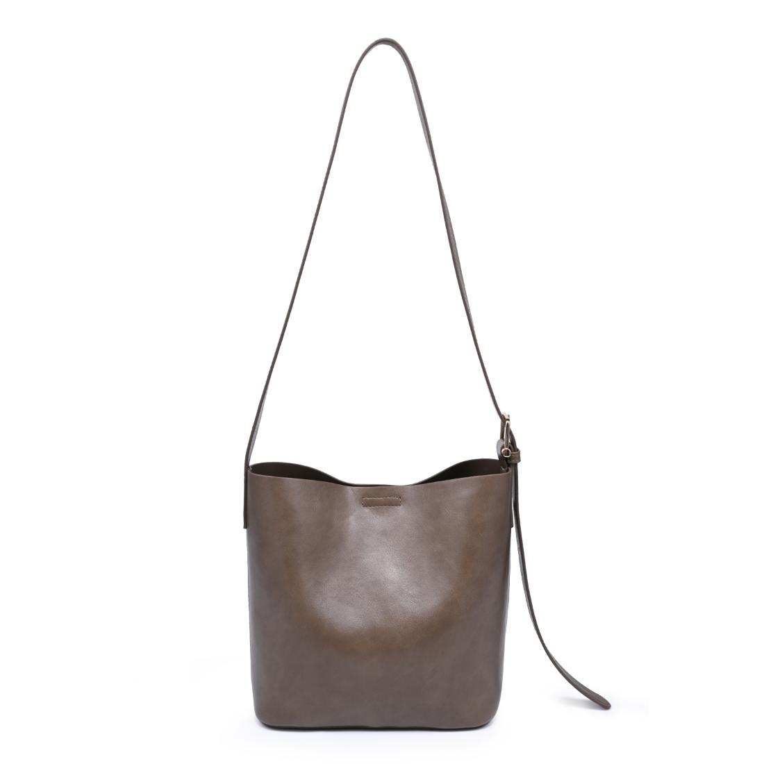 Urban Expressions Margaux Bucket 840504211768 View 3 | Taupe