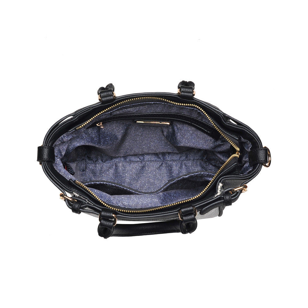 Product Image of Urban Expressions Aviana Satchel NA-840611154408 View 4 | Black
