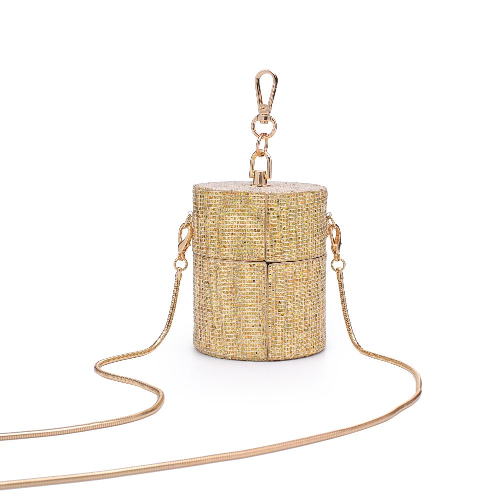 Product Image of Urban Expressions Aura Evening Bag 840611177339 View 7 | Gold