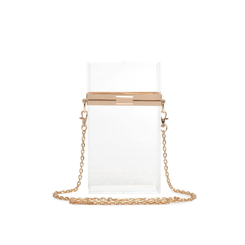 Product Image of Urban Expressions Shawna Evening Bag 840611112309 View 5 | Clear