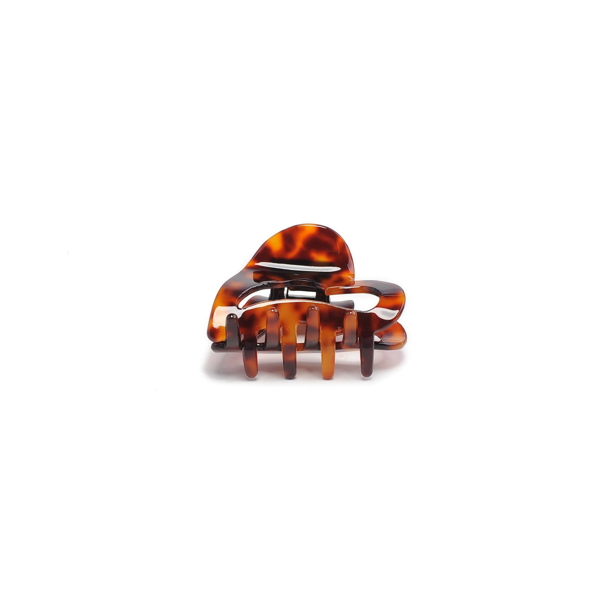 Urban Expressions Heart Design Small Claw Hair Claw 818209013383 View 2 | Tortoise