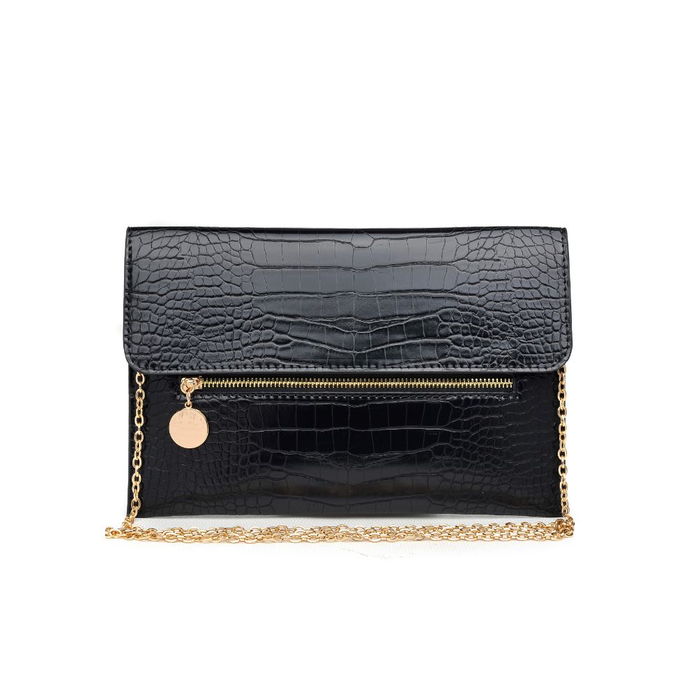 Product Image of Urban Expressions Evette Clutch 840611165503 View 1 | Black