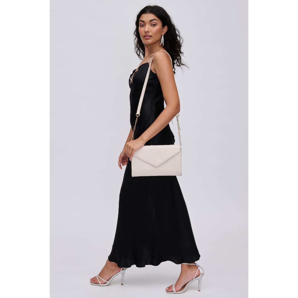 Woman wearing Bone Urban Expressions Riva Clutch 840611114563 View 4 | Bone