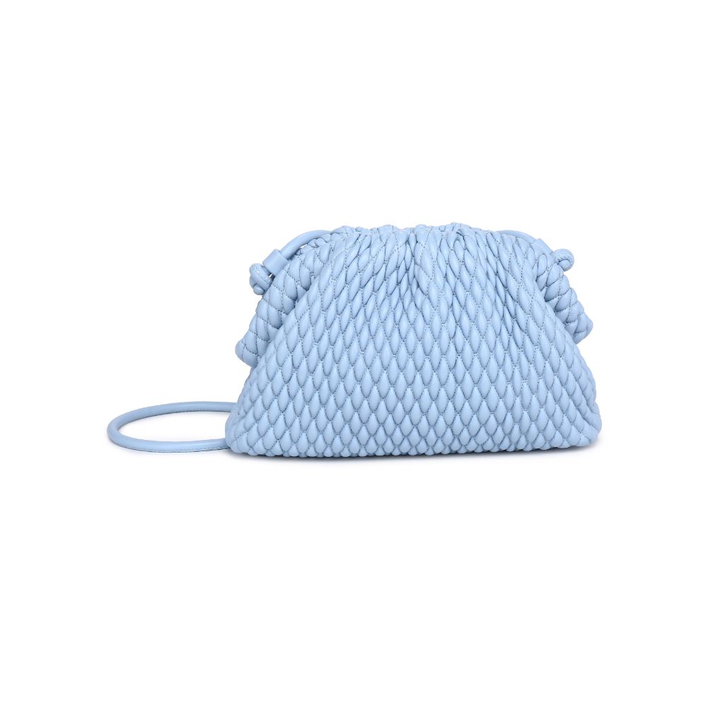 Woman wearing Sky Blue Urban Expressions Elise Crossbody 840611122919 View 7 | Sky Blue