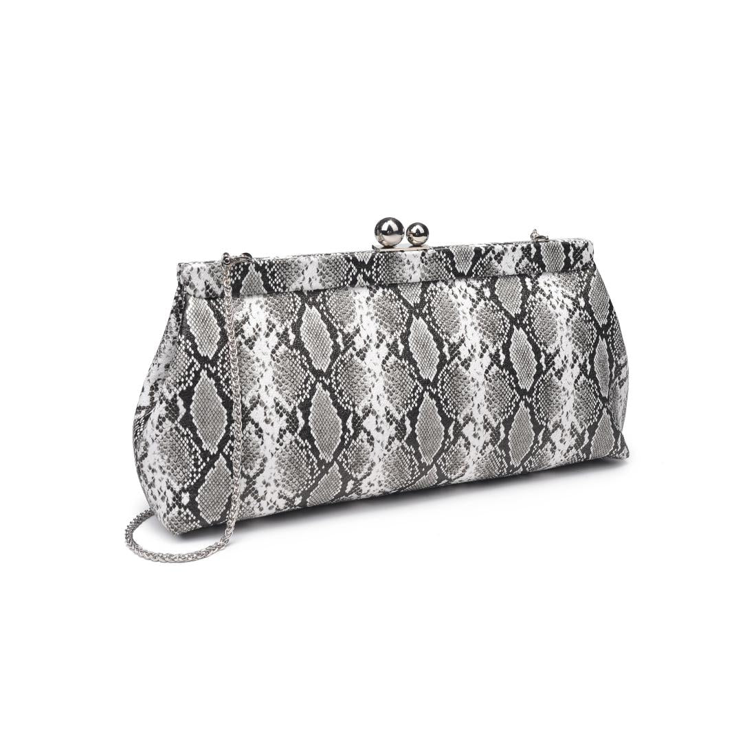 Product Image of Urban Expressions Joplin - Kisslock Clutch 840504200779 View 6 | Black White