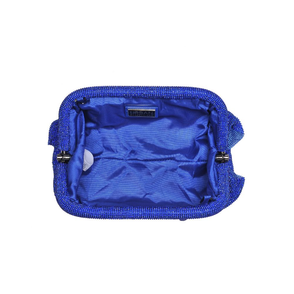 Woman wearing Blue Urban Expressions Irina Evening Bag 840611123473 View 9 | Blue