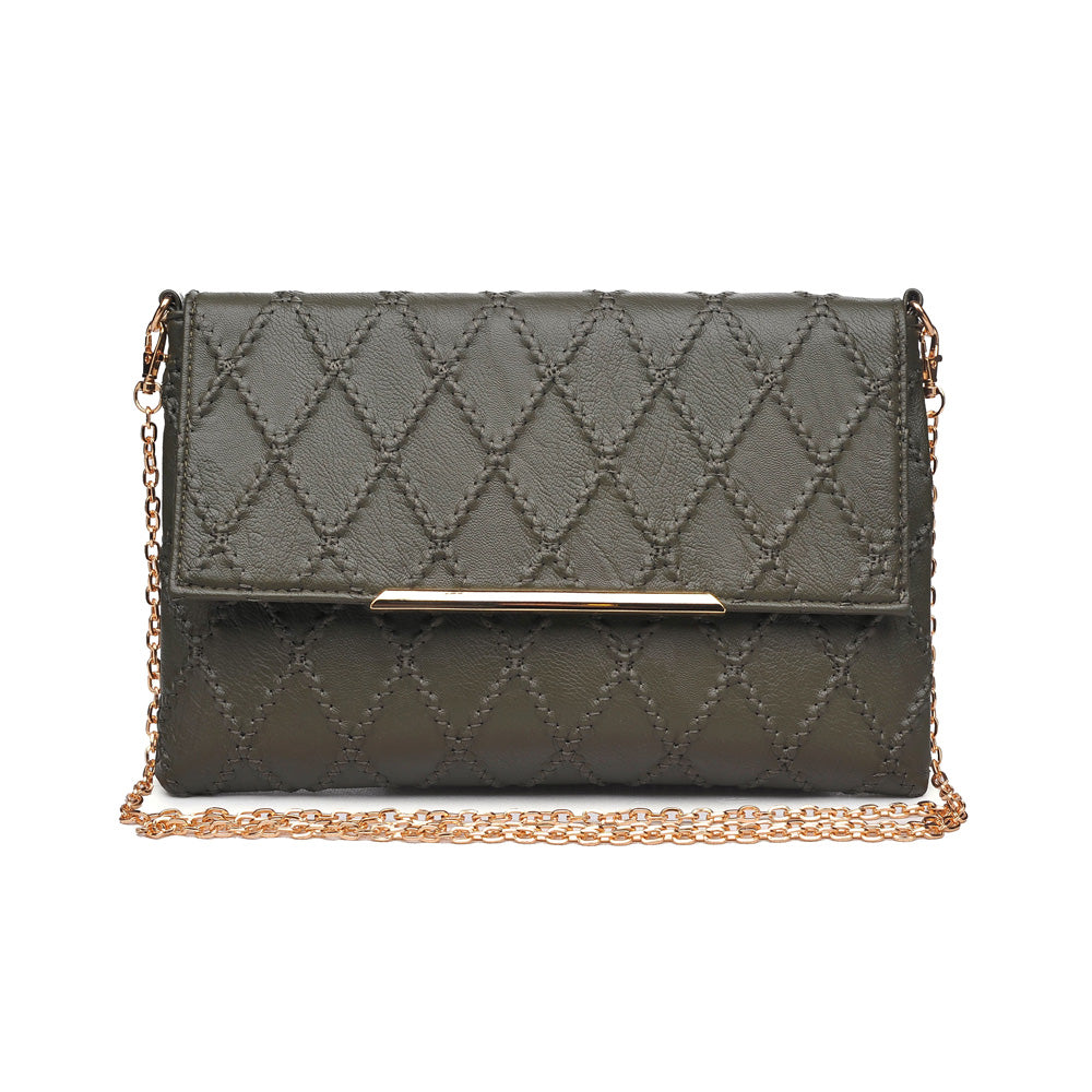 Product Image of Urban Expressions Taurus Clutch NA-840611133304 View 1 | Olive