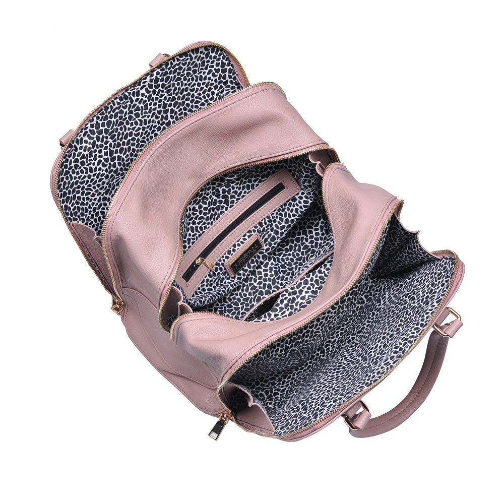 Product Image of Urban Expressions Adriana Satchel NA-840611159090 View 4 | Blush
