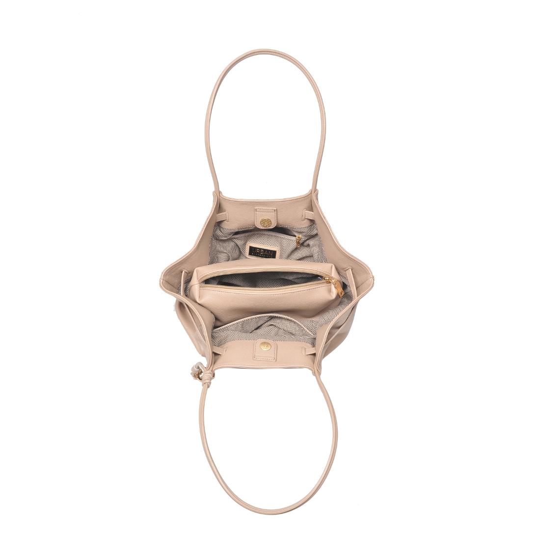 Product Image of Urban Expressions Monroe Satchel 840504200823 View 8 | Almond